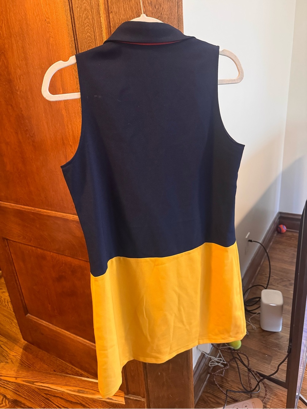 Altar'd State Navy Dress with Red Accent - Picture 5 of 5